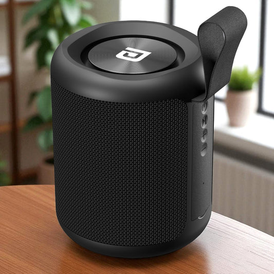 Black Plastic Sound Speaker Bluetooth – 6-7Hr Playback |Type C Charging Speaker