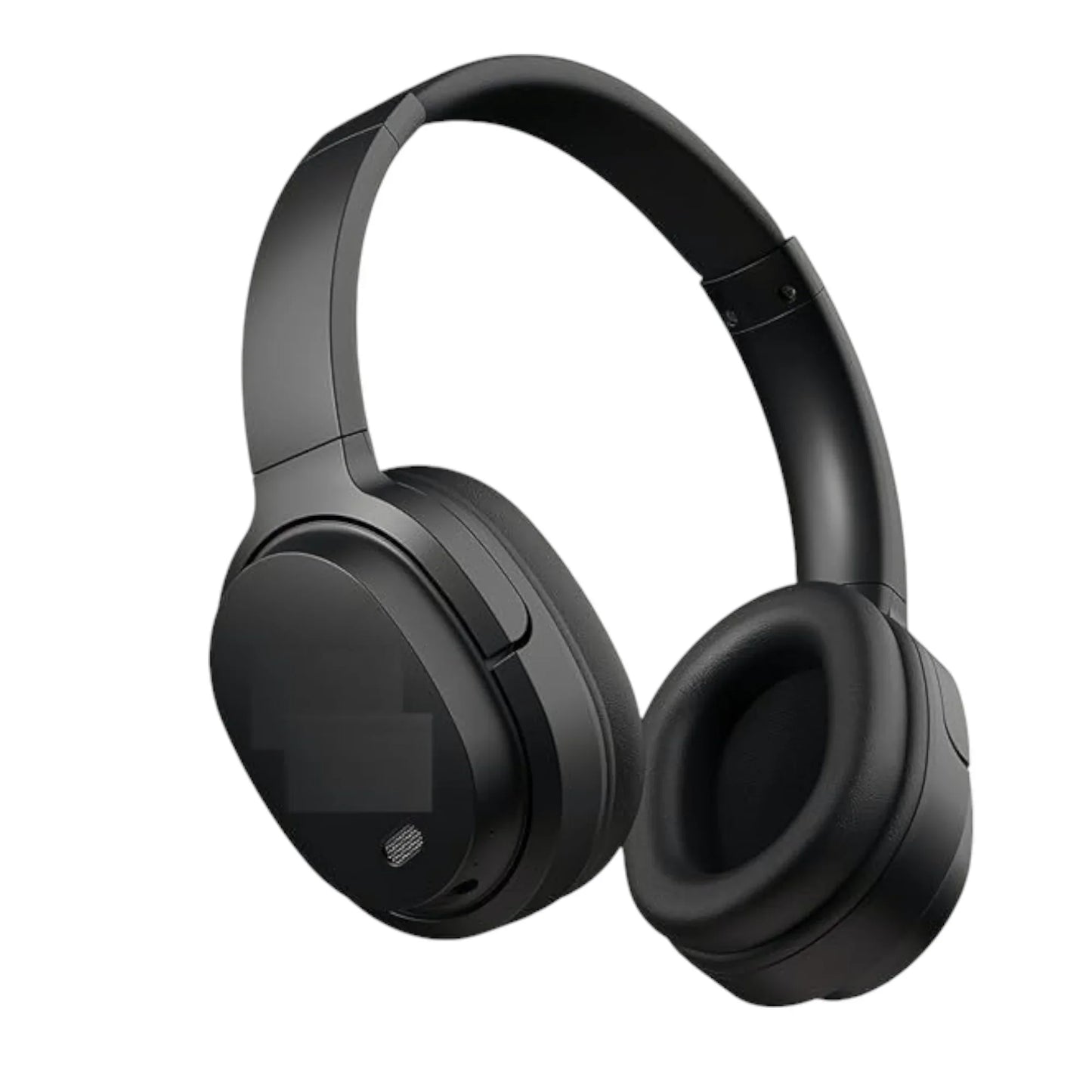 Black Adjustable Bluetooth Headphone – Powerful Bass, 40H Playtime | Type C Charging, in-Built Mic