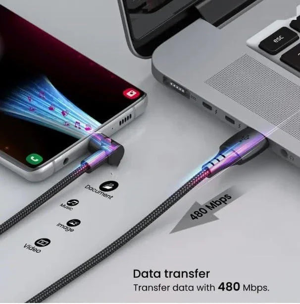 type c to type c fast charging cable