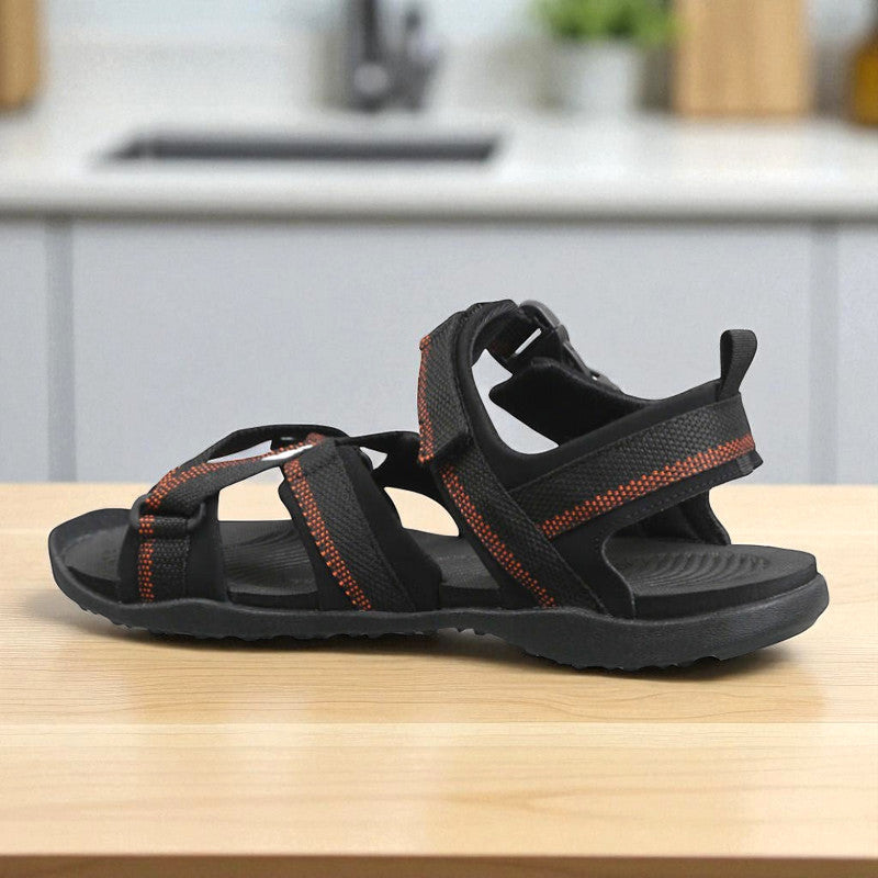 Adidas Sandals for Men – Black Outdoor Mesh Strap Sandals | Durable