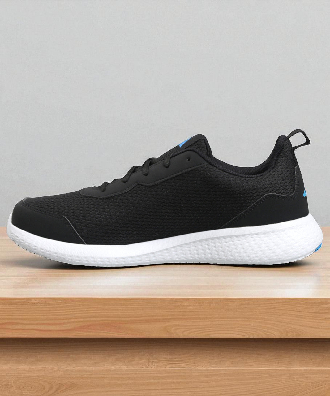 Adidas Black Running Shoes – Peprun M Lace-Up Sports Shoes for Men