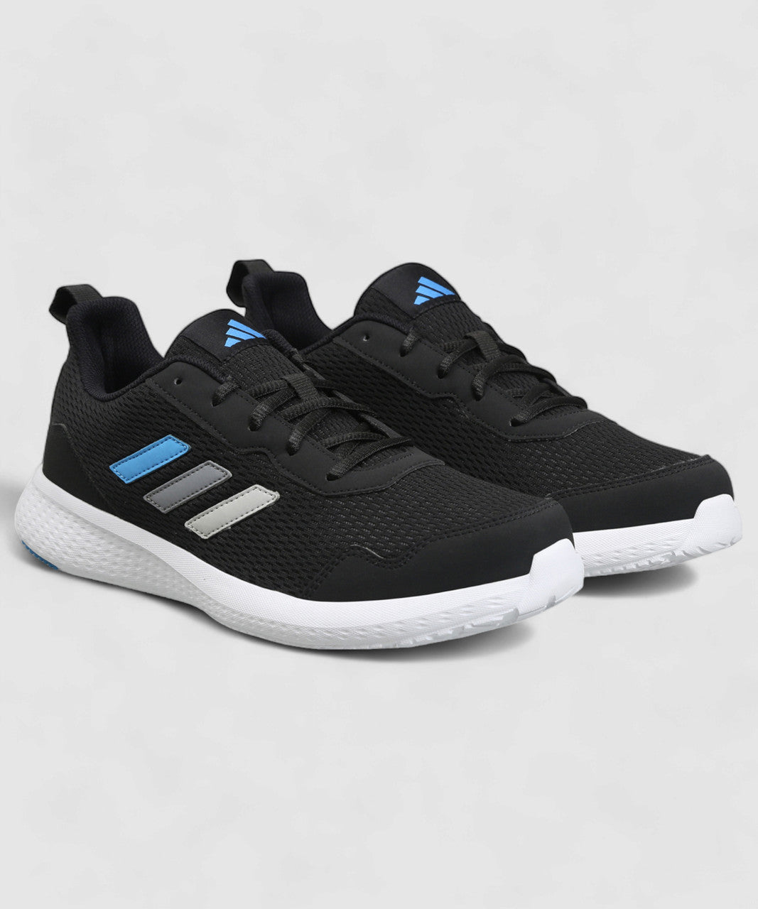 Adidas Black Running Shoes – Peprun M Lace-Up Sports Shoes for Men