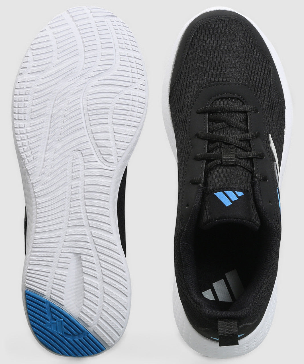 Adidas Black Running Shoes – Peprun M Lace-Up Sports Shoes for Men
