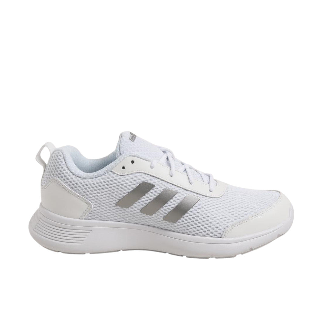 Adidas White Running Shoes – Men’s Drogo Lace-Up Sports Shoes | Mesh Upper & EVA Sole