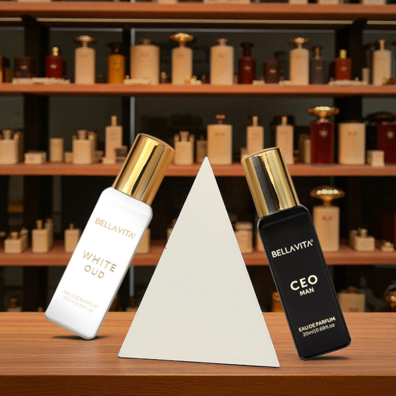 BELLAVITA CEO Man Perfume & White Oud Perfume Combo – Long Lasting Eau de Parfum 40 ml