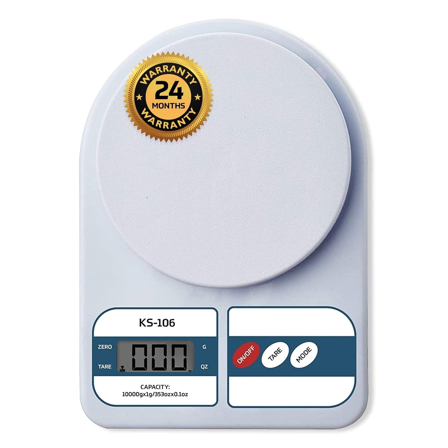beatXP Mini Digital Kitchen Scale – Portable Weighing Machine with LCD Display, 5kg Capacity