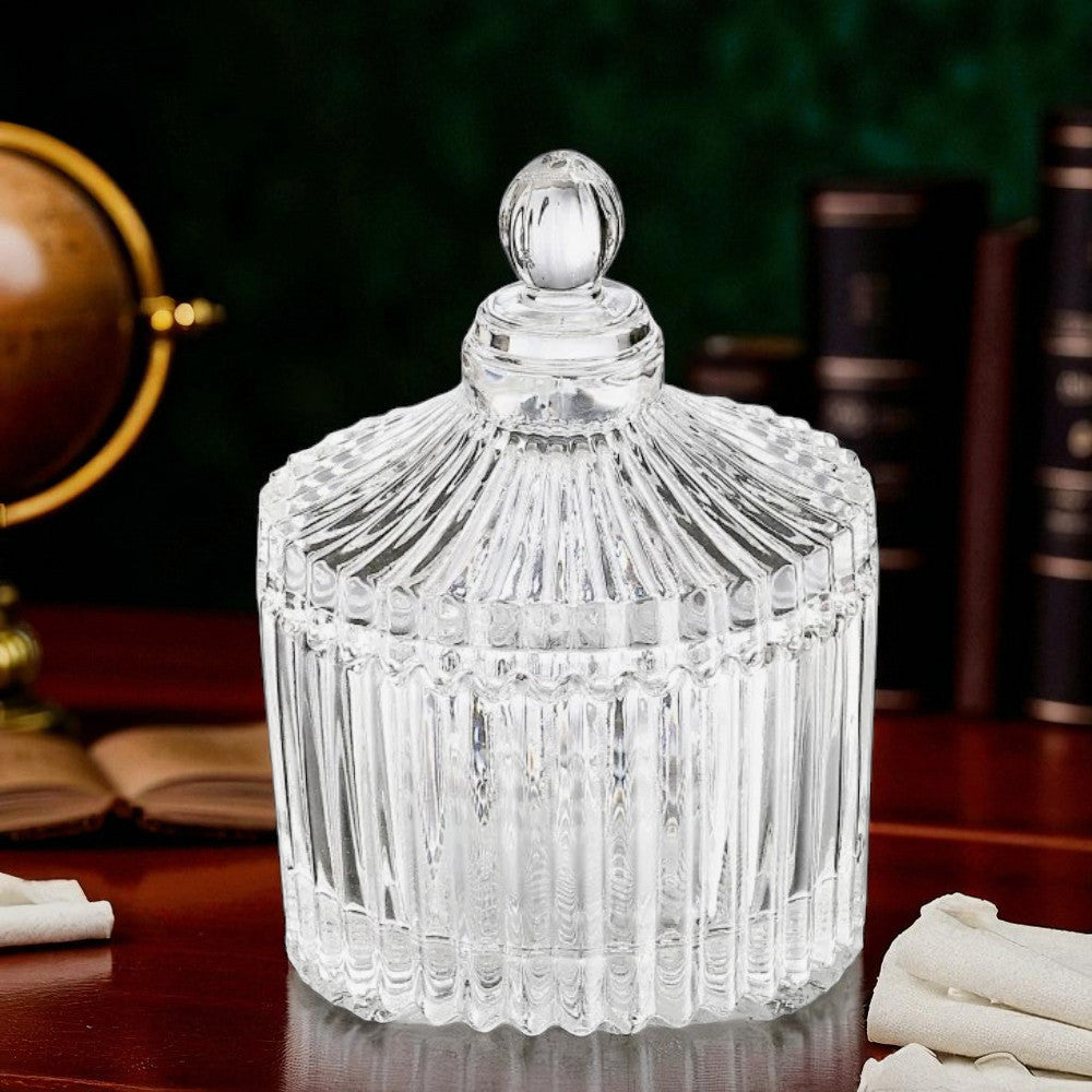 Goodie Mini Glass Candy Bowl – 90 ML Round Bowl (Set of 1 Pc) Sanjeev Kapoor