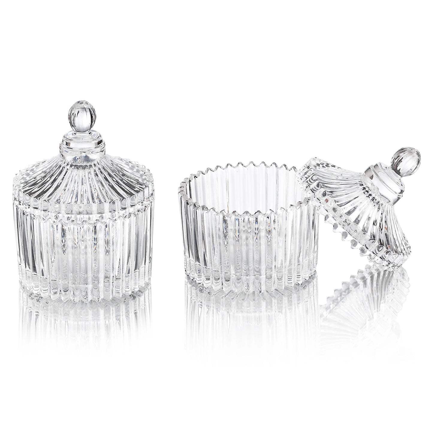 Goodie Mini Glass Candy Bowl – 90 ML Round Bowl (Set of 1 Pc) Sanjeev Kapoor
