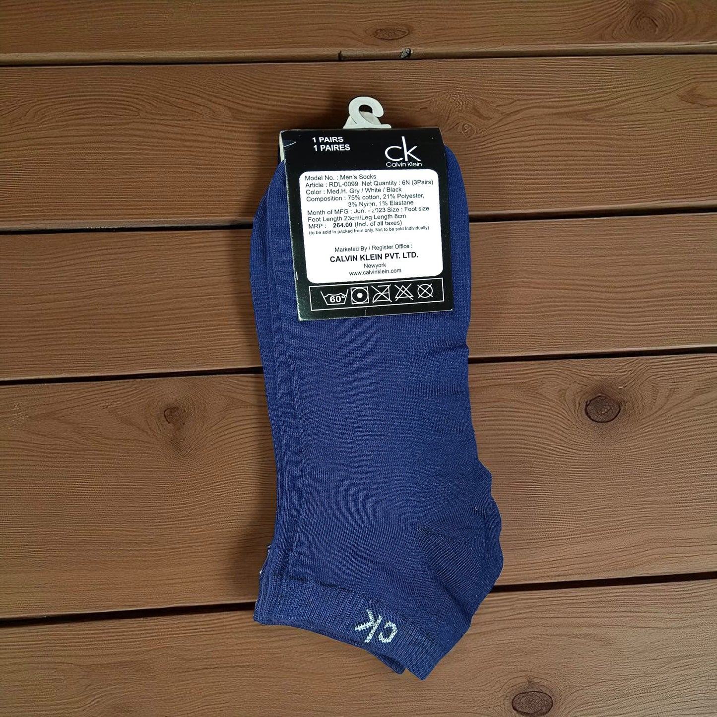 Calvin Klein Socks – Small Size Cotton Hand Washable Running Socks | Soft & Comfortable