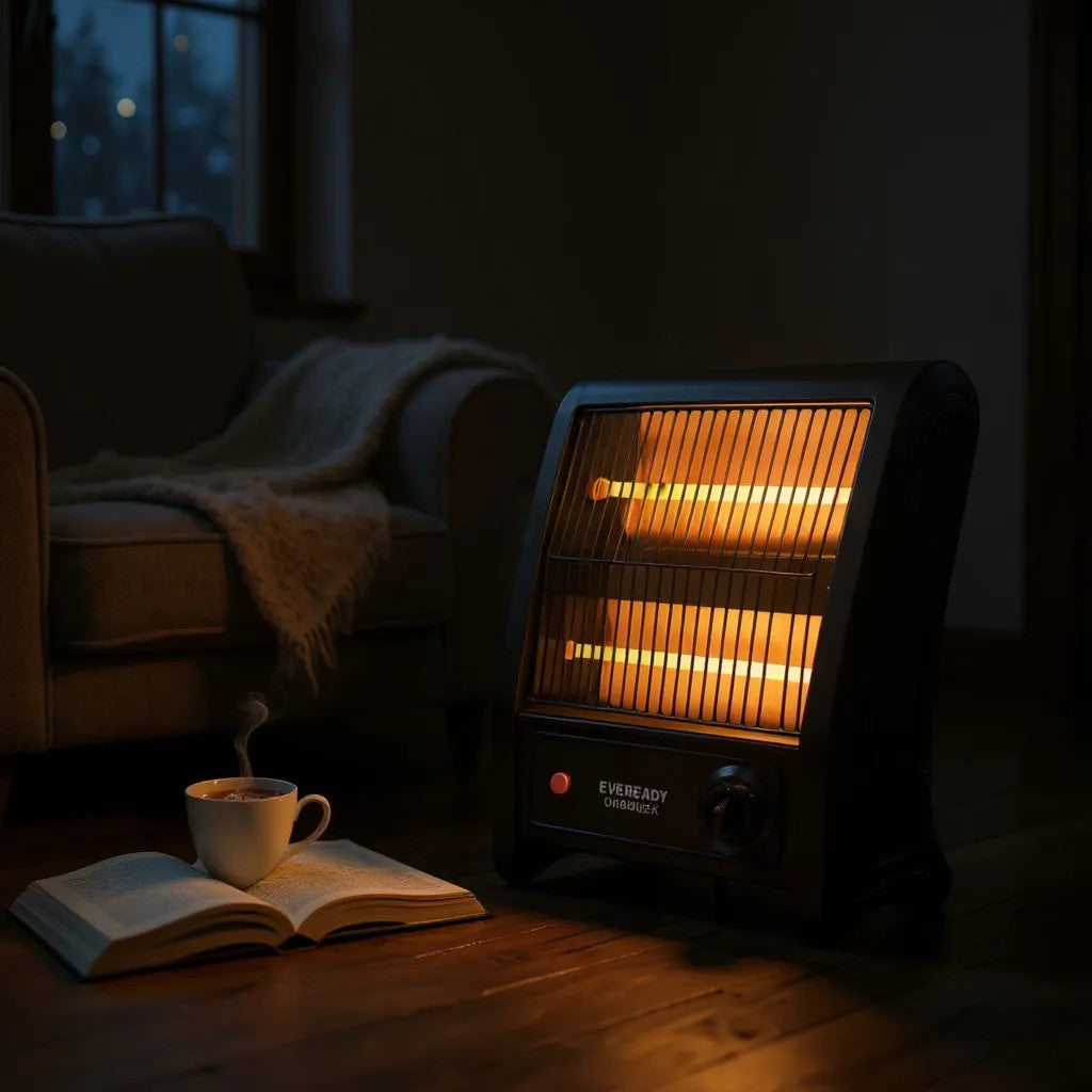 EVEREADY Room Heater – Dual Rod 800W Electric Room Heater