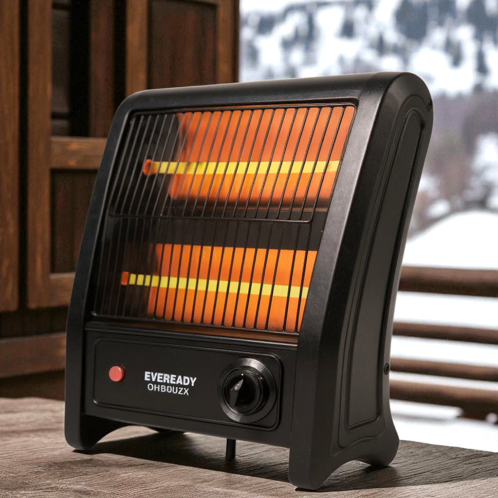 EVEREADY Room Heater – Dual Rod 800W Electric Room Heater