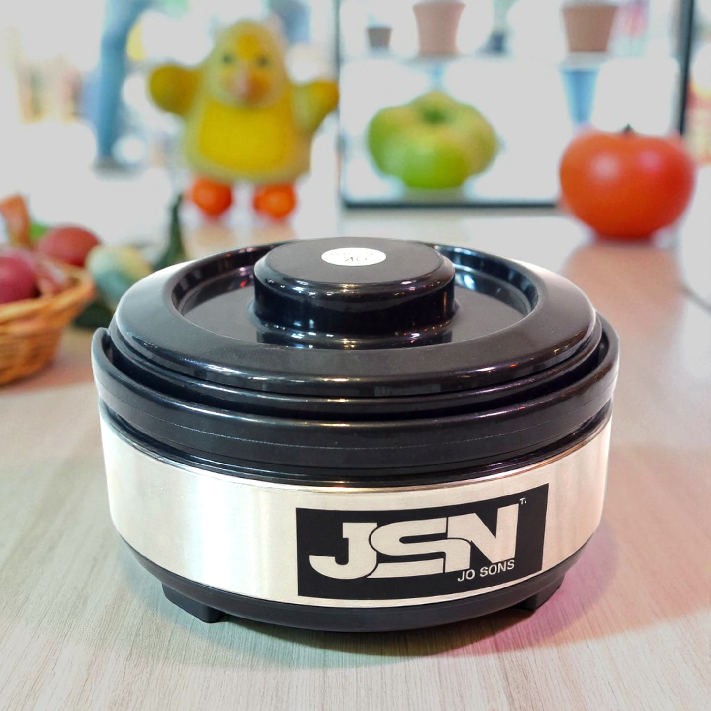 JSN Stainless Steel Casserole 3000ml | Puff Insulated Hot & Cold Food Server
