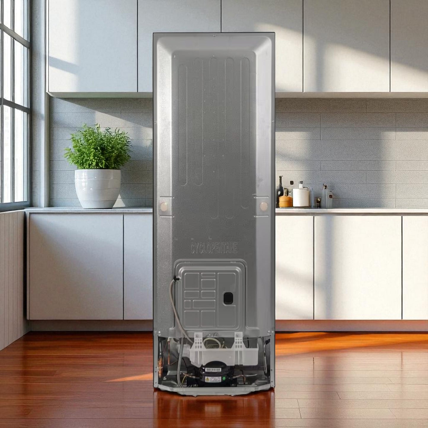 Kelvinator Fridge Double Door – 270 Litre Refrigerator - 2 Star Silver