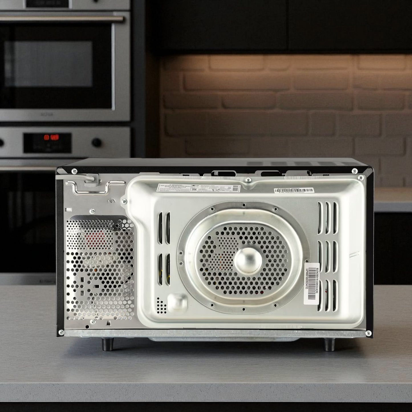 LG 28 Ltr Scan-To-Cook Charcoal Countertop Microwave Oven
