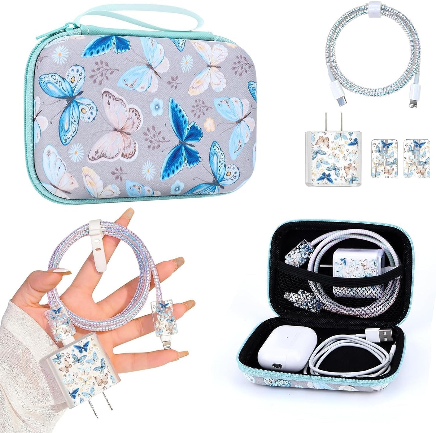 Charger Protector Case with Carrying Bag – Fits Apple 18W 20W | charger protector for android