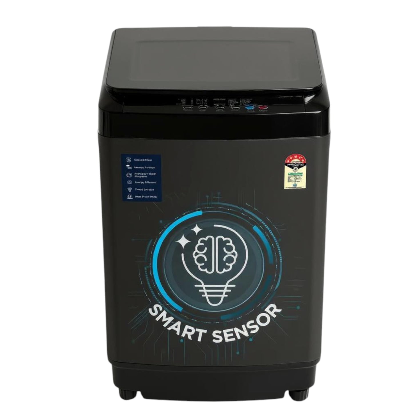 Motorola Washing Machine 7 kg Fully Automatic Top Load (Grey) β 5 Star Top Load Washer