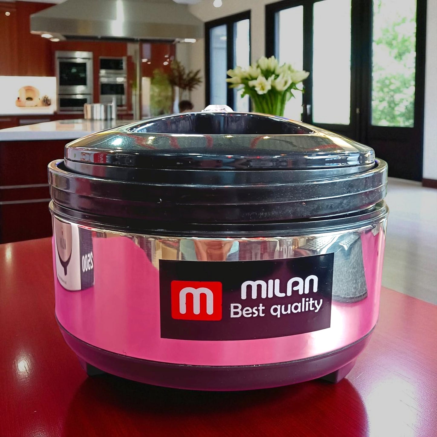 Milan Thermoware Casserole 2500ML – Stainless Steel Hot & Cold Food Server