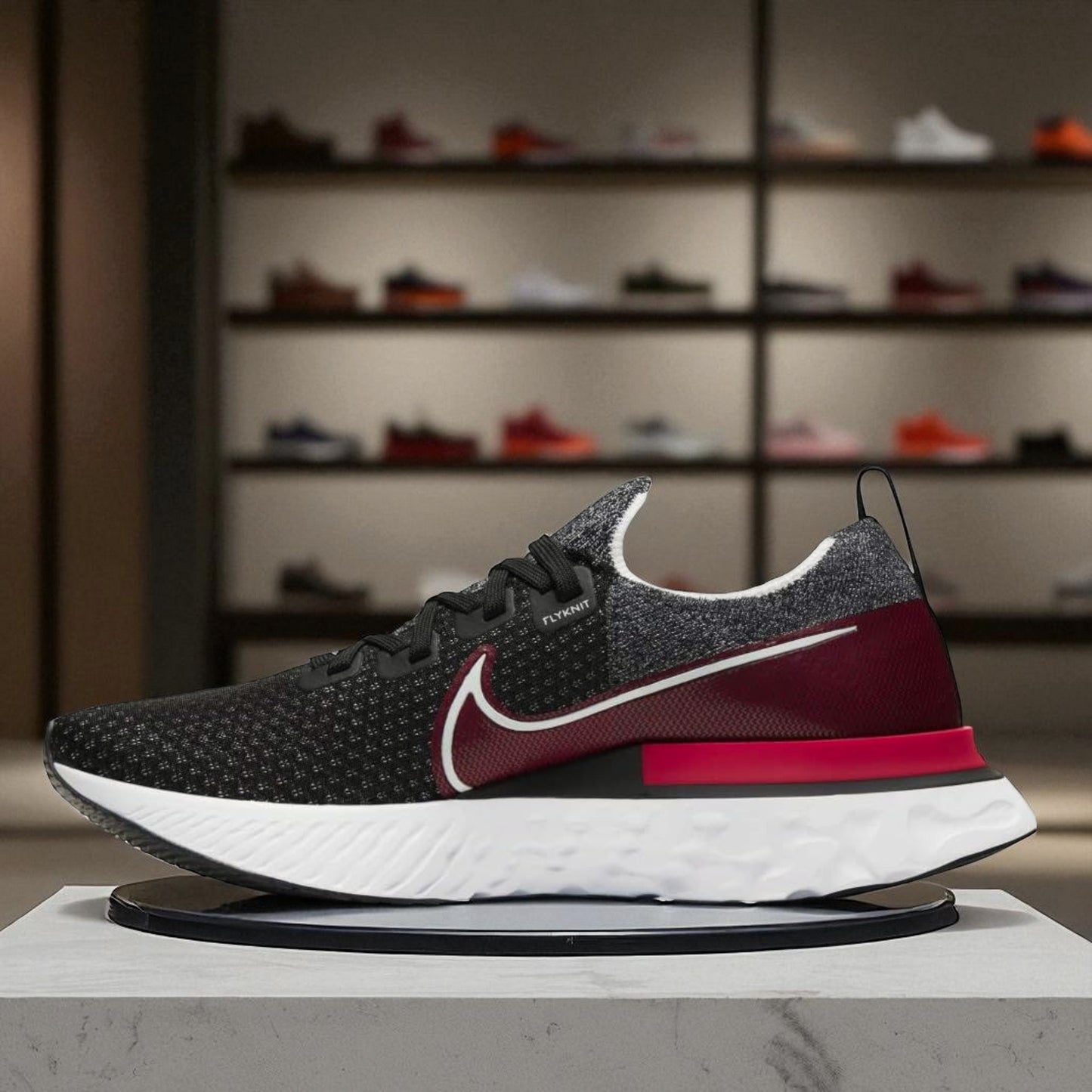 NIKE React Infinity Run Flyknit Men's Running Shoes | Lace-Up Nike Running Shoes