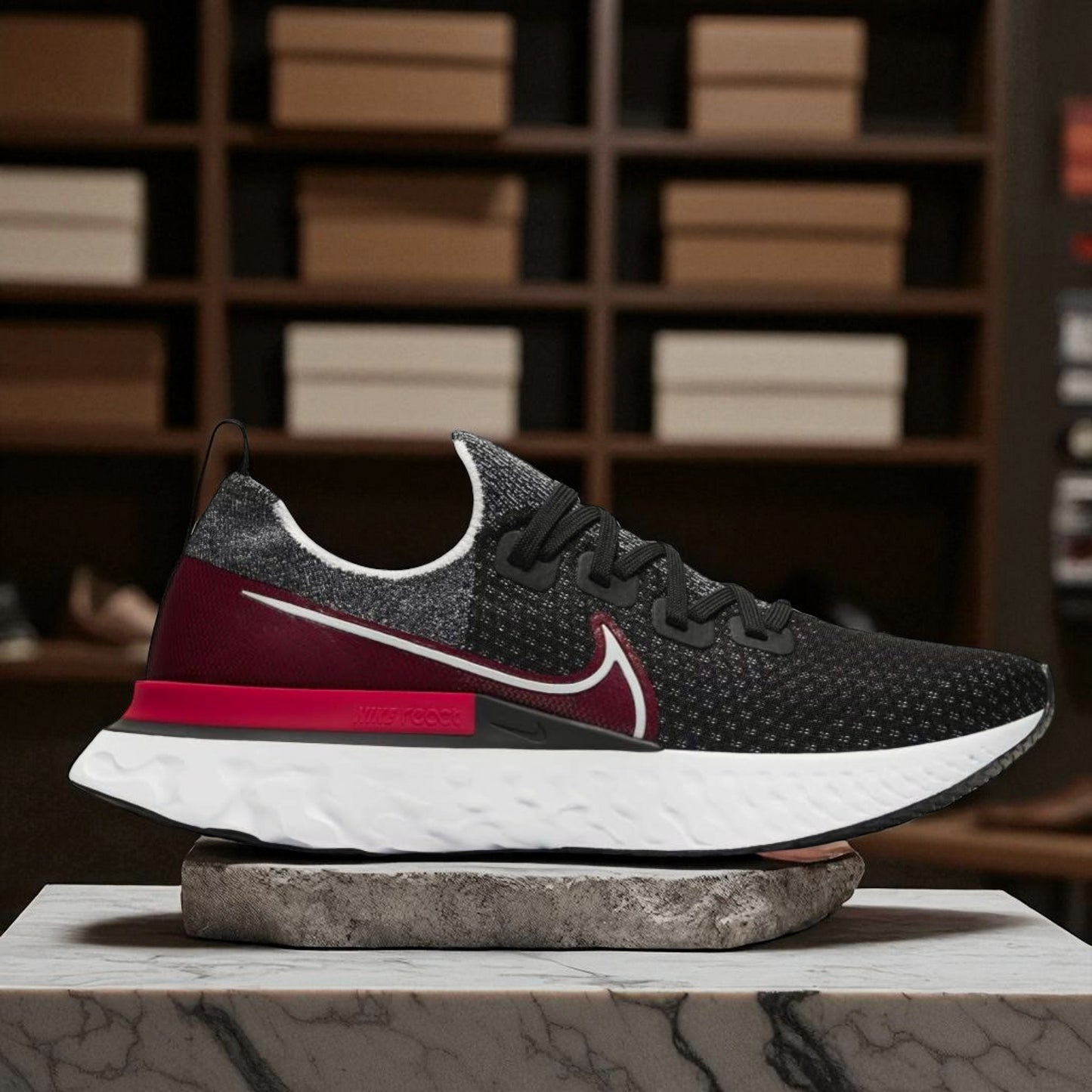NIKE React Infinity Run Flyknit Men's Running Shoes | Lace-Up Nike Running Shoes