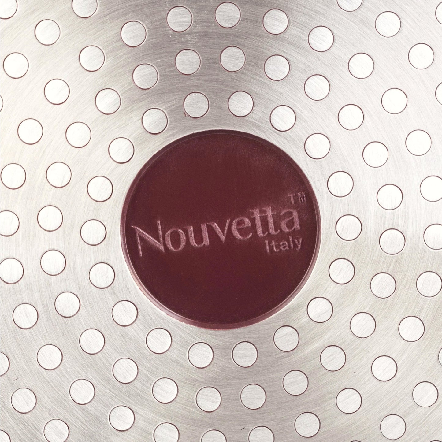 Nouvetta Cooking Kadai with Glass & Rubber Lid | Non-Stick, Induction Compatible