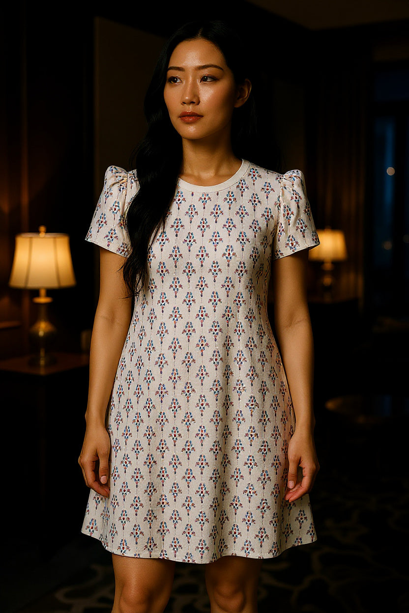 Rupa Nightgown for Women Sleepwear – Floral Design, L Size Ladies Nightgown