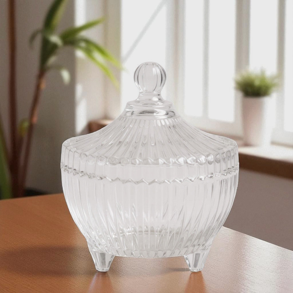 Carmit Candy Bowl 140ml – Sanjeev Kapoor Glass Bowl Set (1 Pc Round)