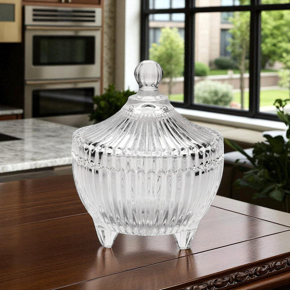 Carmit Candy Bowl 140ml – Sanjeev Kapoor Glass Bowl Set (1 Pc Round)