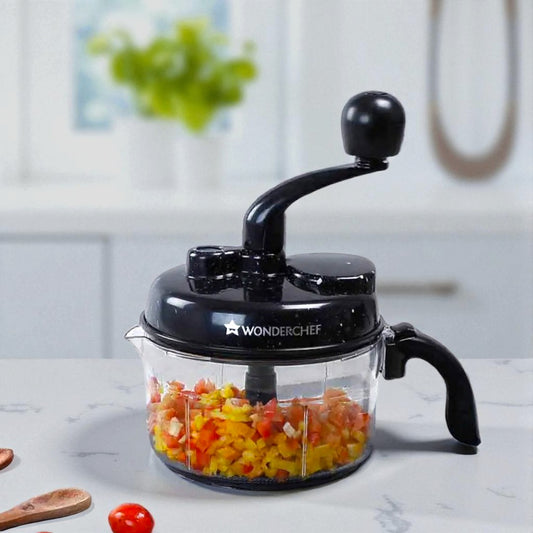 Sanjeev Kapoor Wonderchef Turbo Chopper with Atta Kneader |Sanjeev Kapoor Wonderchef Turbo Chopper with Atta Kneader | Manual Vegetable Cutter