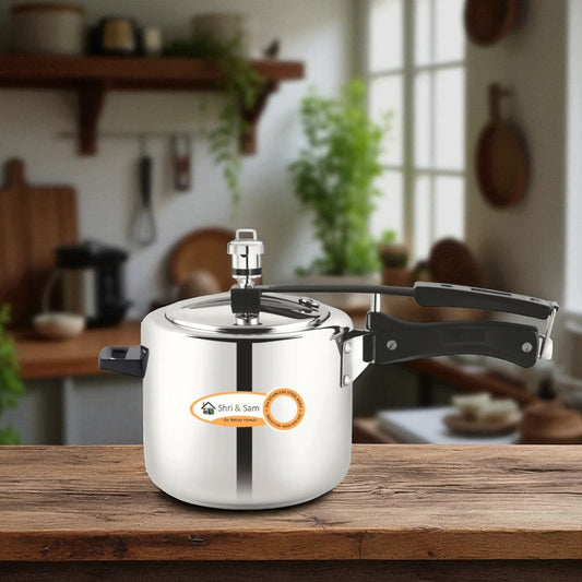 Stainless Steel Cooker Signum 2 Ltr | Induction Friendly Silver