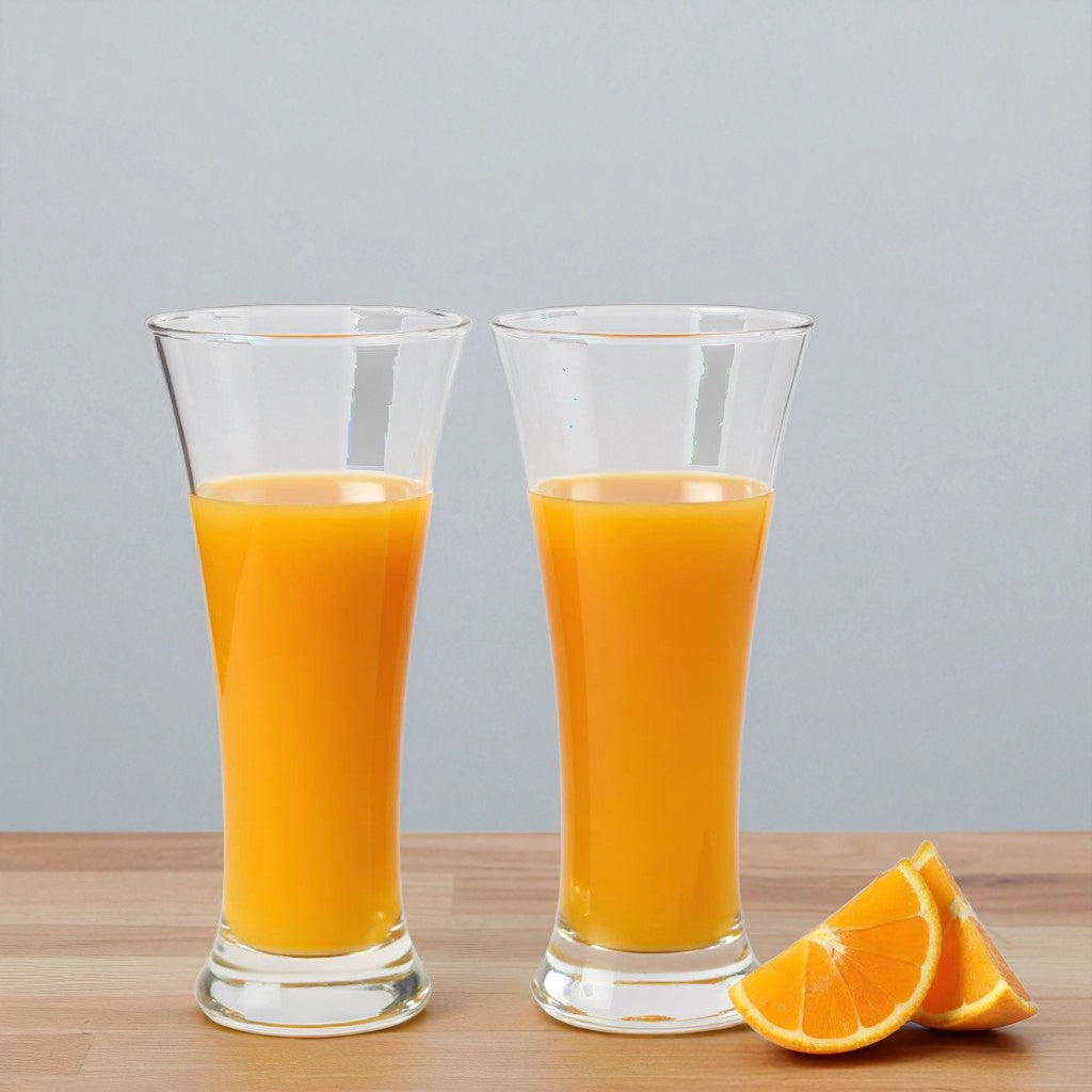 Sanjeev Kapoor Pilsner Glass Set of 6pcs – 350ml | Premium Sanjeev Kapoor Glass Set