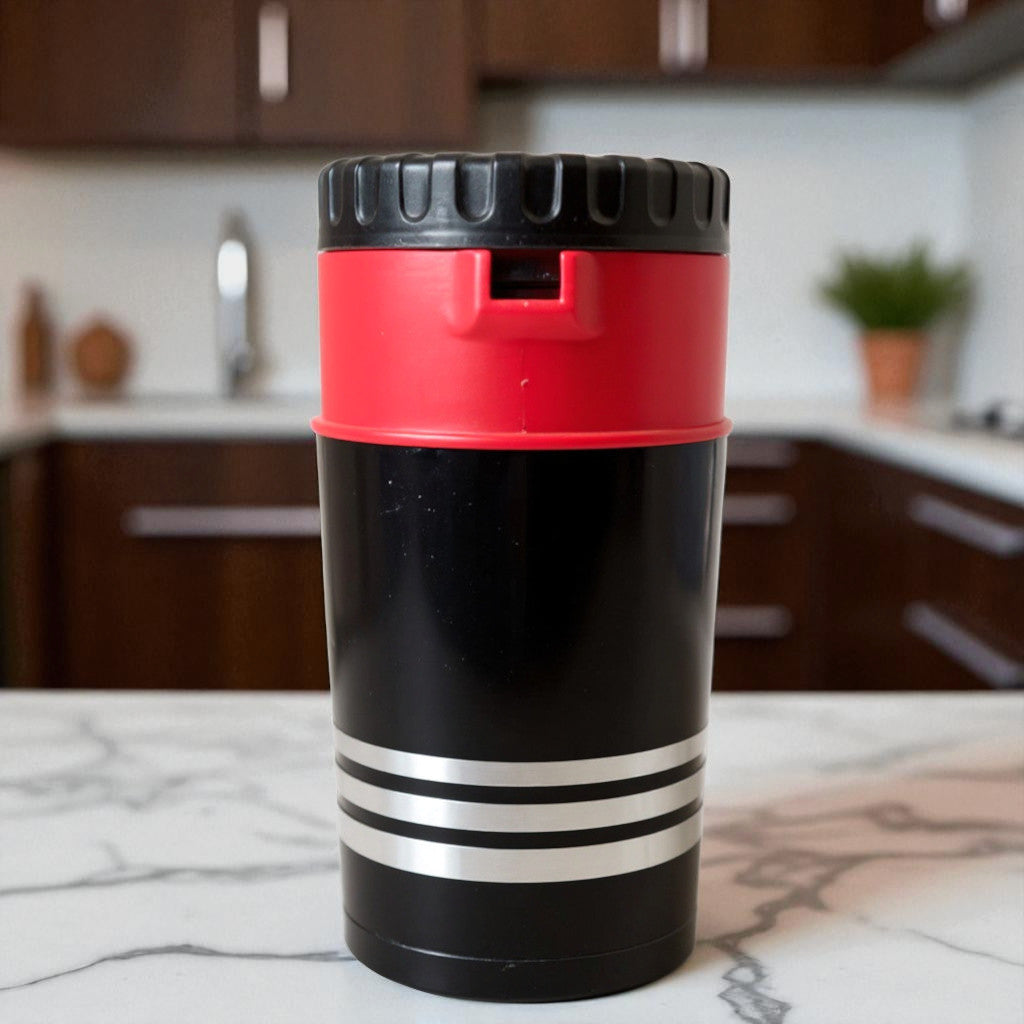 Tea Coffee Thermos 1000ml – Plastic Body with Inner Steel | 1000 ml Flask