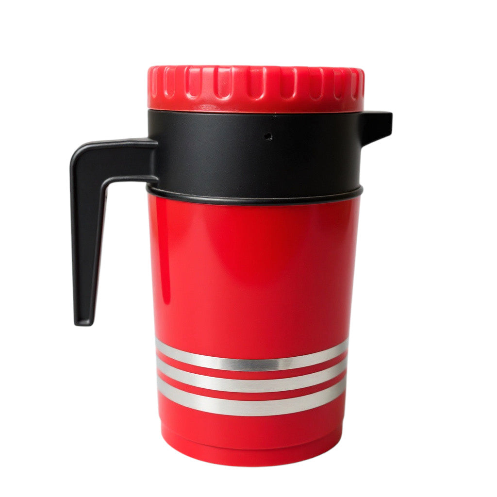 Tea Coffee Thermos 1000ml – Plastic Body with Inner Steel | 1000 ml Flask