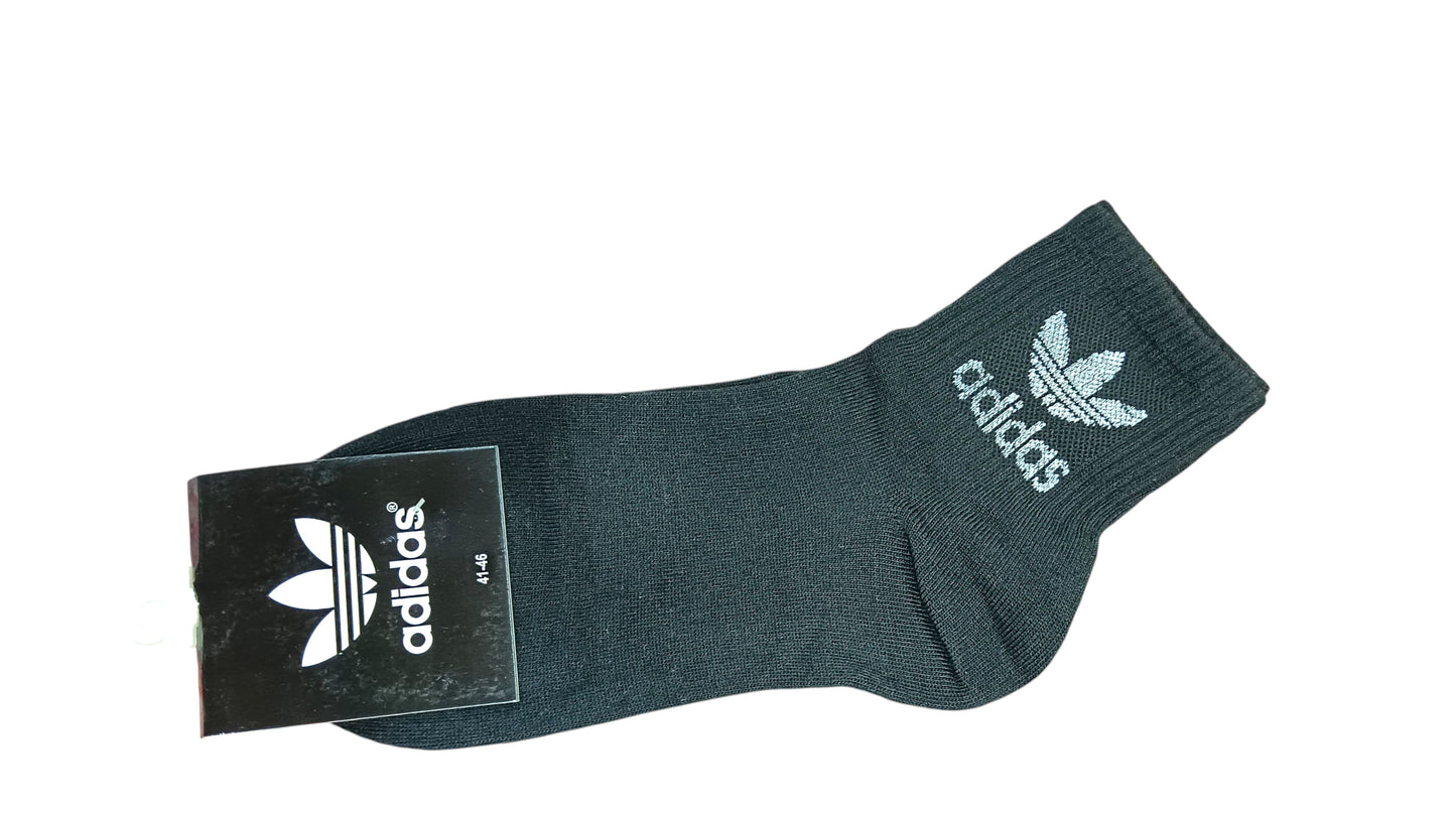 Adidas Socks for Men – Medium Size Cotton Hand Washable Running Socks | Soft & Comfortable