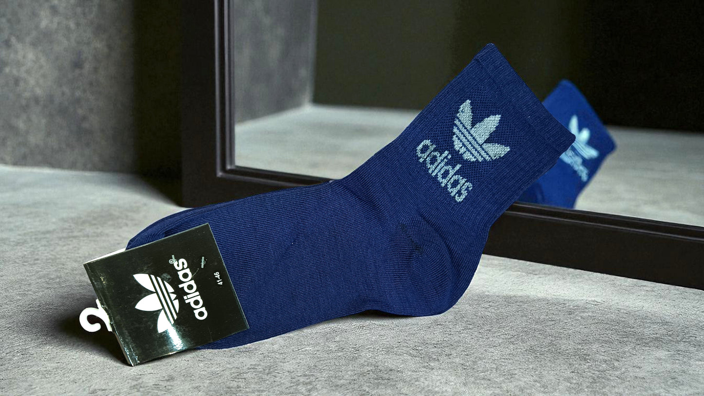 Adidas Socks for Men – Medium Size Cotton Hand Washable Running Socks | Soft & Comfortable