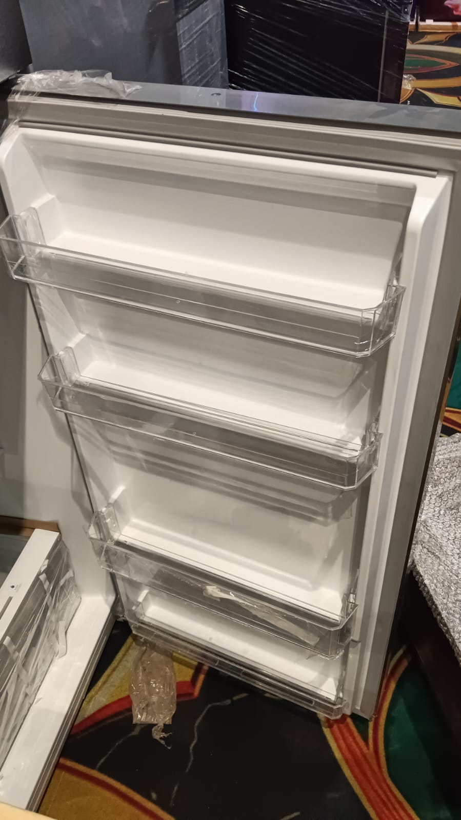Refrigerator Double Door – 365 Litre Frost Free Fridge with Inverter Tech (Stainless Steel)