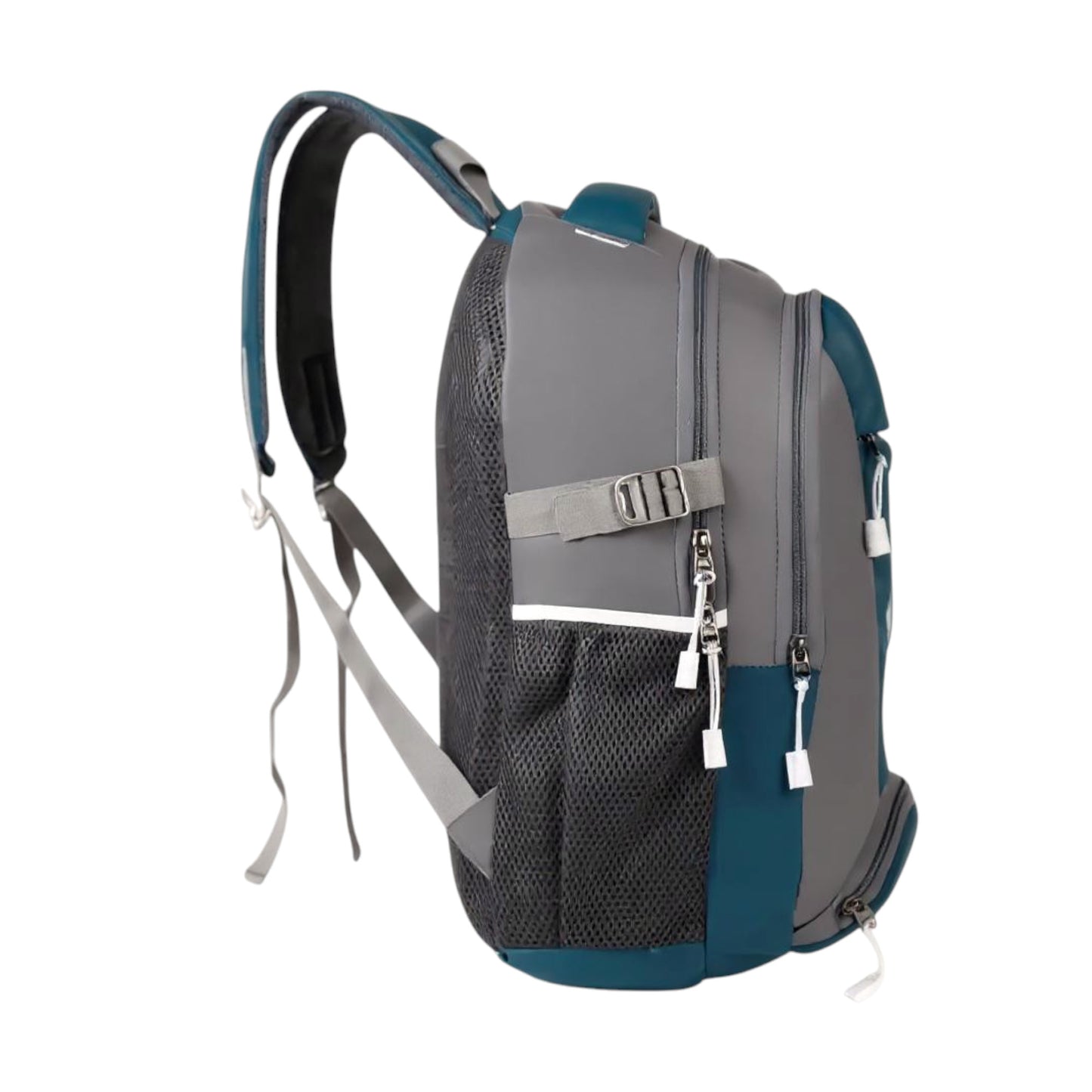 Boys School Bag - 35L Lightweight Grey Laptop Backpack