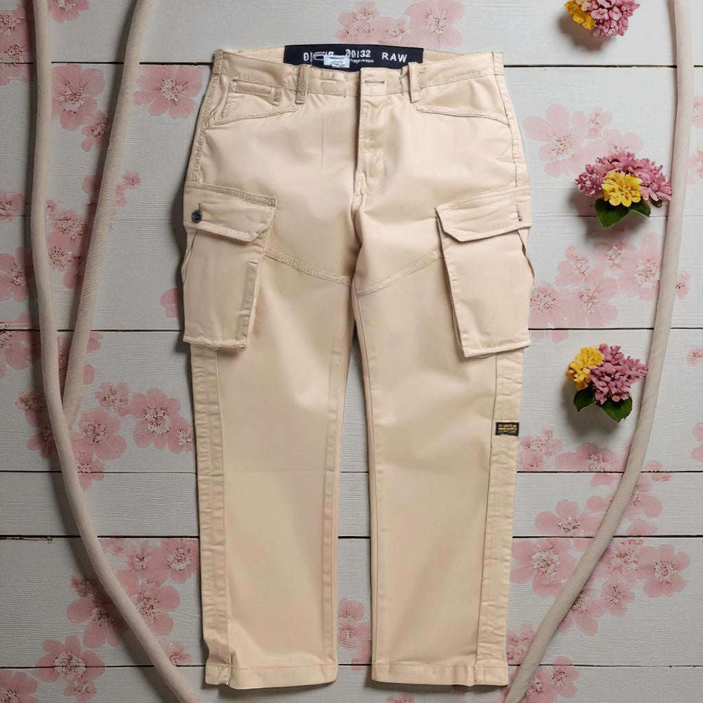 Stretchable Pants for Men – 7 Pocket Men's Cargo Pants | Casual & Comfortable Fit