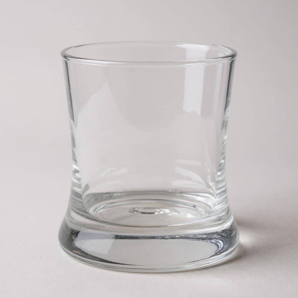 Sanjeev Kapoor Romania Rock Glass – Set of 6, 350ml Each – Premium Whisky & Spirit Glasses