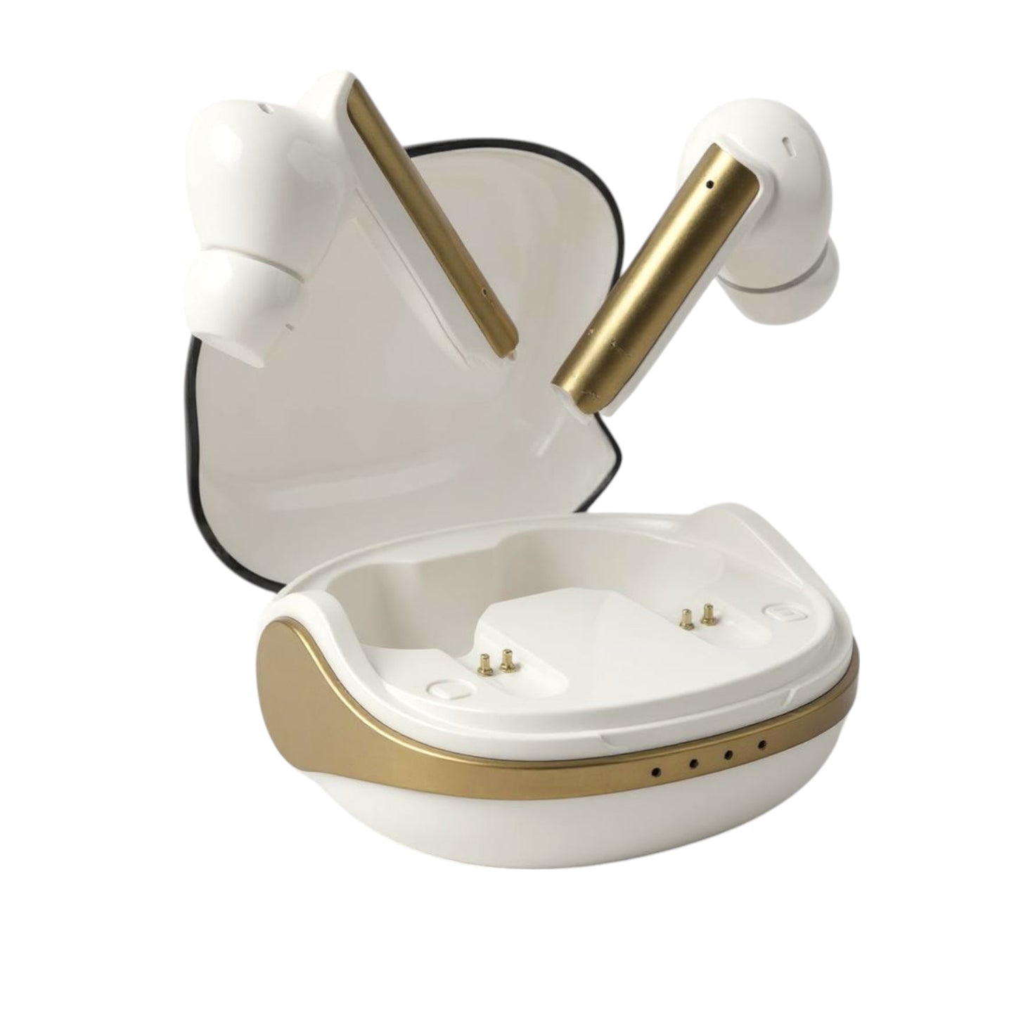 White Earbuds – 35Hrs Playtime | Type C Charging Earbud