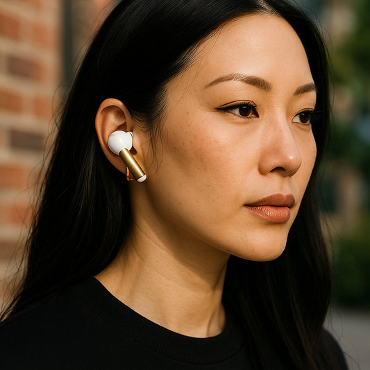 White Earbuds – 35Hrs Playtime | Type C Charging Earbud