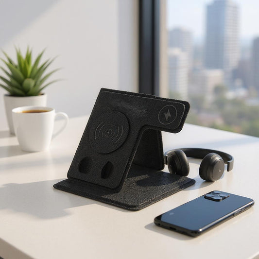 Wireless Phone Charger Fast Charging Pad, Magnetic Compatible for iPhone & All Wireless Charging Devices
