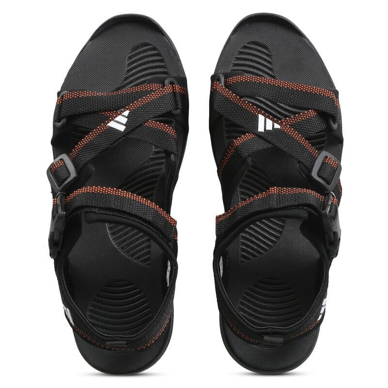 Adidas Sandals for Men – Black Outdoor Mesh Strap Sandals | Durable