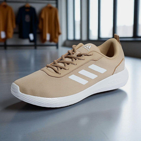 Adidas Brown Lace Up Shoes – Men’s Impulse Syn 3.0 Running Shoes | Lightweight Mesh