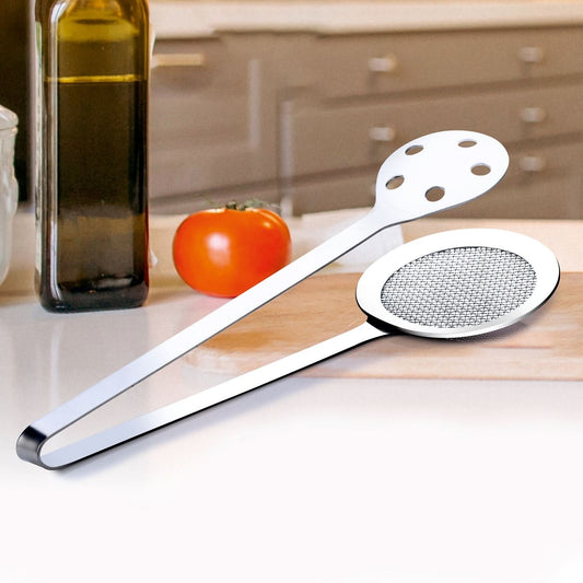 Apex Stainless Steel Skimmer Serving Tong | Durable SS Skimmer Tong