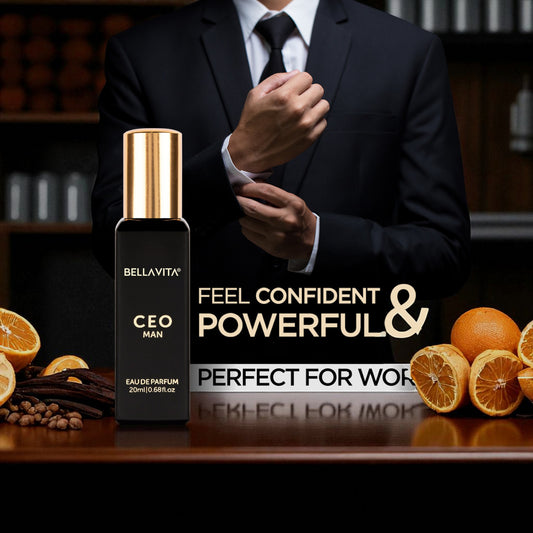 BELLAVITA CEO Man Perfume & White Oud Perfume Combo – Long Lasting Eau de Parfum 40 ml