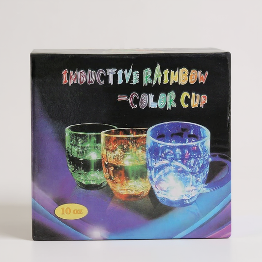 Inductive Rainbow Color Changing LED Mug – Magic Light-Up Cup for Kids, Parties & Gifts (1 Pc)
