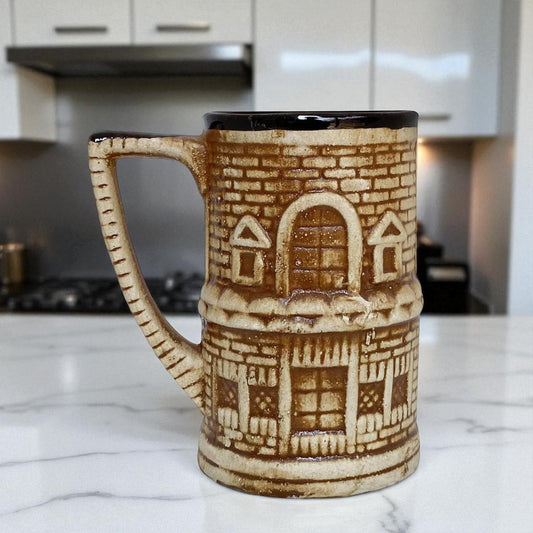 Brown Ceramic Coffee Tea Mug | Solid Cup for Home, Office & Gift 1 Pc