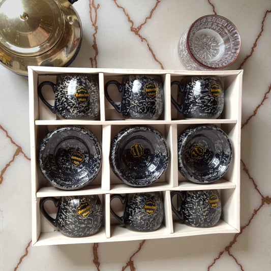 Dalmore 6 Pcs Tea Mug & 3 Exclusive Ceramic Bowls Set | Crockery Gift Set