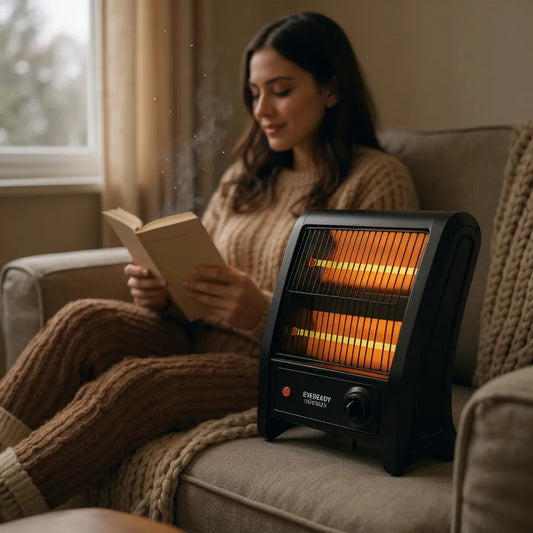 EVEREADY Room Heater – Dual Rod 800W Electric Room Heater