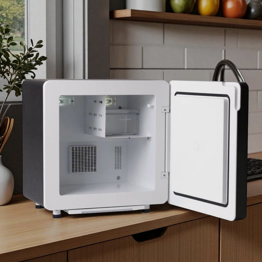 Godrej 30 L Qube Personal Cooling Solution – Compact Single Door Fridge (Black)